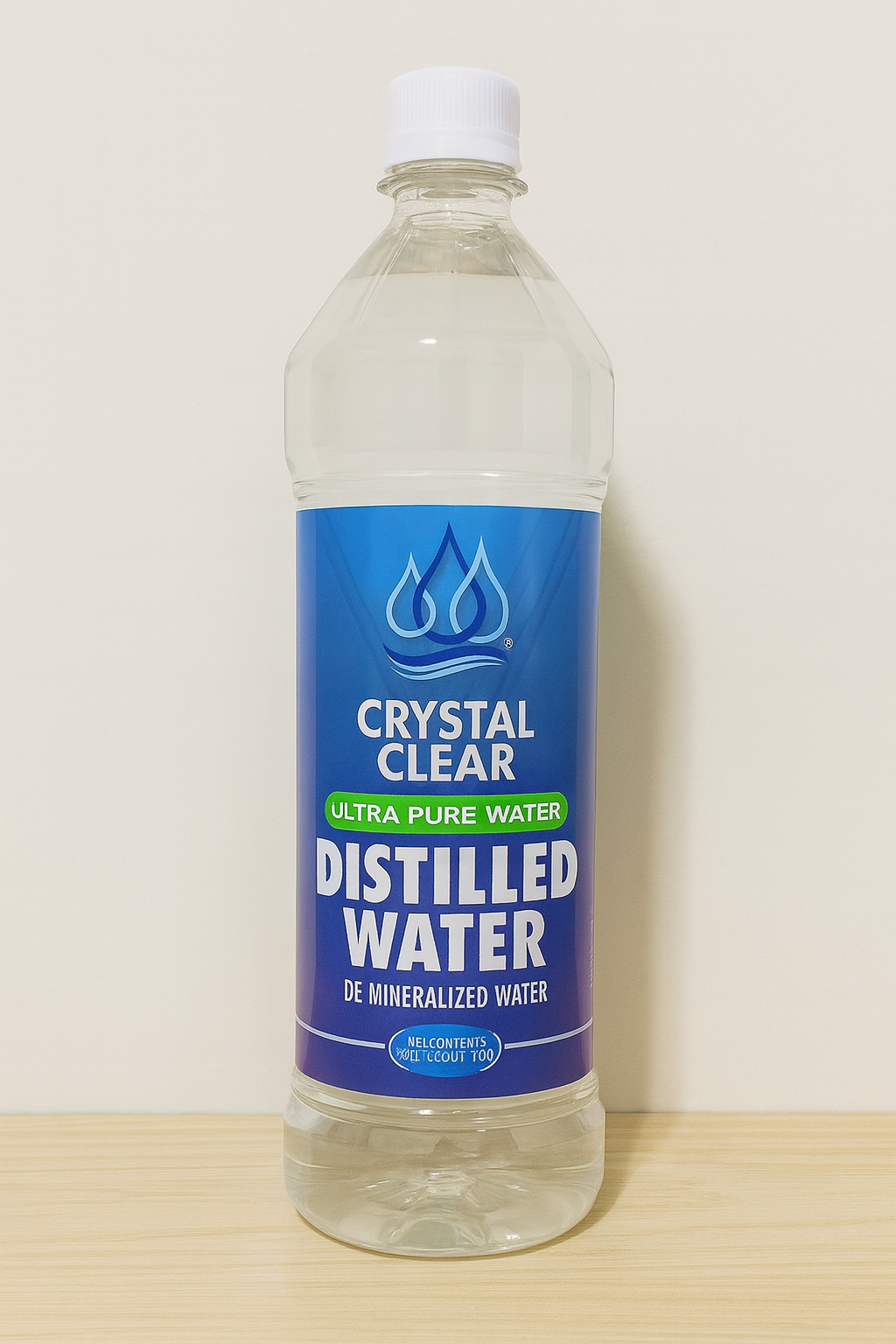 Crystal Clear Distilled Water (N)